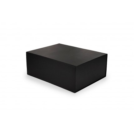 Kartoninė greito surinkimo dėžutė su magnetiniu užsegimu 330x220x100mm juodos spalvos