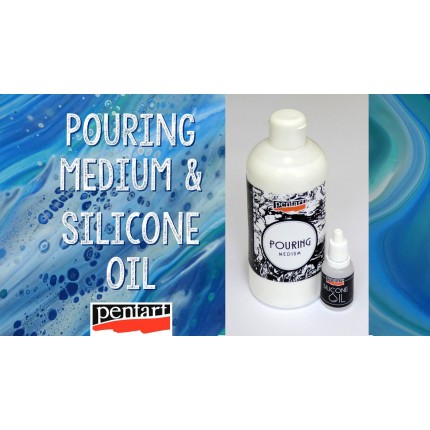 Mediumas akrilui Pentart Pouring 1000ml          