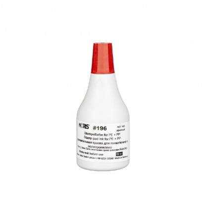Rašalas antspaudams Noris 196, 50ml, raudonas