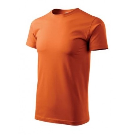 Vyriški marškinėliai Malfini Basic 129, 160g/m², oranžinė, L