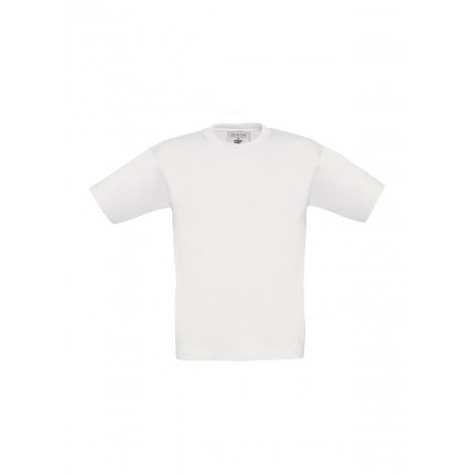 Vaikiški marškinėliai B&C 150, baltos spalvos