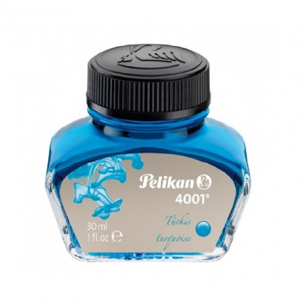 Rašalas Pelikan 4001 turkio spalvos, 30 ml.