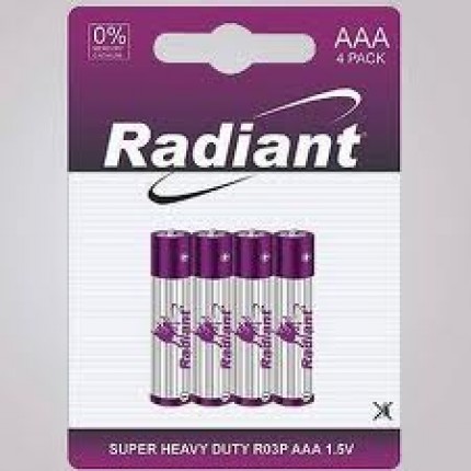 Elementas Radiant AAA ,1,5V, 4 vnt.