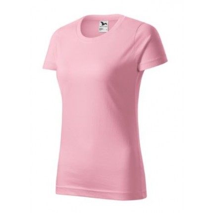 Moteriški marškinėliai Malfini Basic 134, 160g/m², rožinė, S