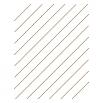 Plokštelė folijavimui Spellbinders Glimmer Hot Foil plate - Diagonal Stripes (GLP-301), 11.70x14.70cm