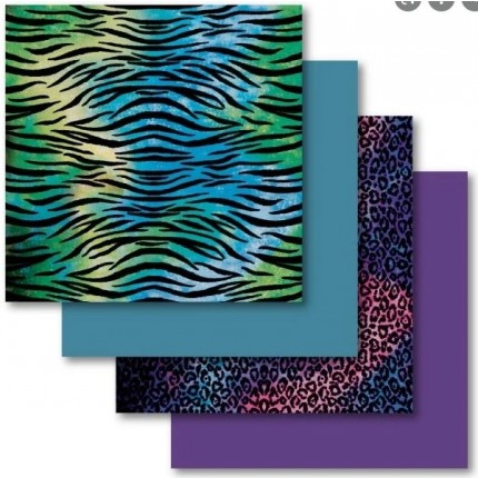 Sublimacinė plėvelė Cricut Infusible Ink Transfer Sheets Patterns Brights, 30.5 cm x 30.5 cm, 4vnt.