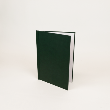 Terminio įrišimo viršelis kietas Thermal Hardcover, A4, Dark Green, 80-ai lapų