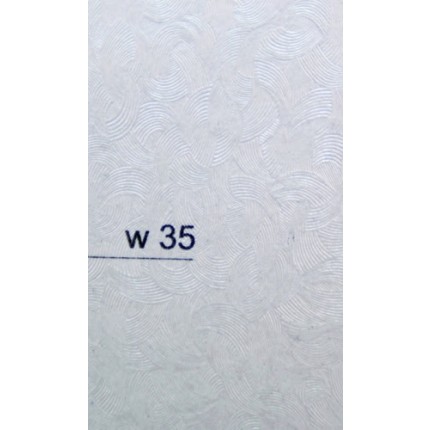 Dekoratyvus popierius W35, A4, 220 g/m², baltas faktūrinis, 1 vnt.