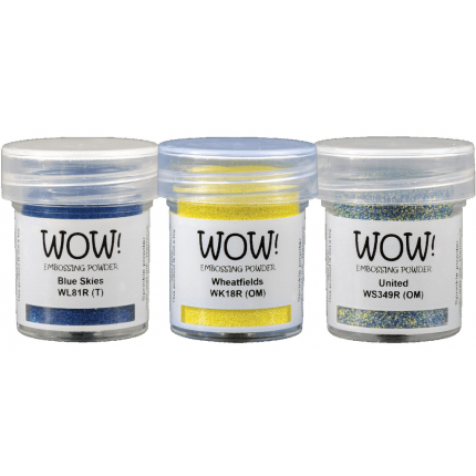 Reljefavimo pudra WOW! 15ml x3vnt. rinkinys WOWKT062 Trio Independent