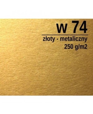 Dekoratyvus popierius W74, A4, 250 g/m², aukso blizgesio, 1vnt