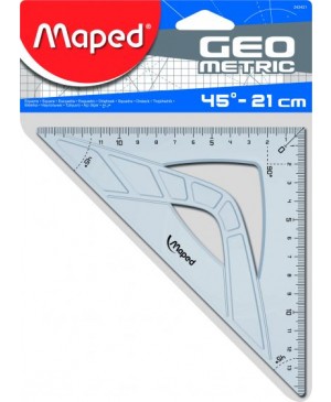 Trikampis Maped Geometric 45°, 21cm įžambinė