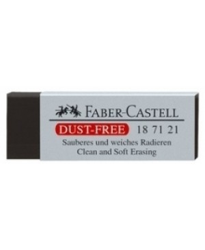 Trintukas Faber Castell Dust free, juodos spalvos