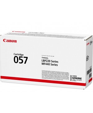 Kasetė Canon 057H (3010C002) BK 10000psl OEM