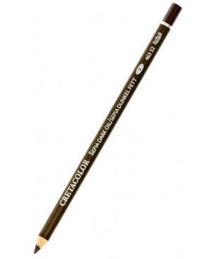 Aliejinis pieštukas eskizavimui Cretacolor tamsi sepija, 46352