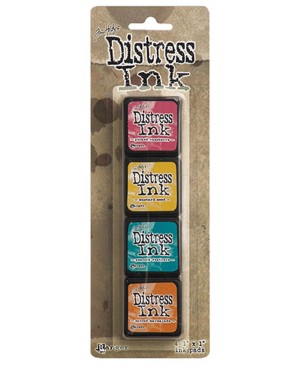 Rašalo pagalvėlių rinkinys Distress Ink Mini Kit No.1