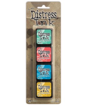Rašalo pagalvėlių rinkinys Distress Ink Mini Kit No.13