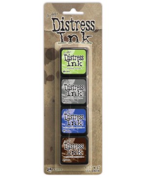 Rašalo pagalvėlių rinkinys Distress Ink Mini Kit No.14