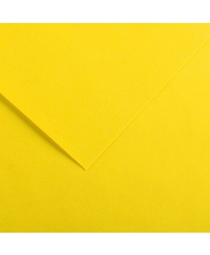 Spalvotas popierius Canson Vivaldi, 50x65cm, 240 g/m², Canary Yellow 04