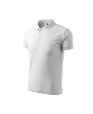 Vyriški marškinėliai Malfini Pique Polo 203, 200g/m², balta sp., L