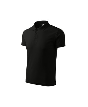 Vyriški marškinėliai Malfini Pique Polo 203, 200g/m², juoda sp., XL