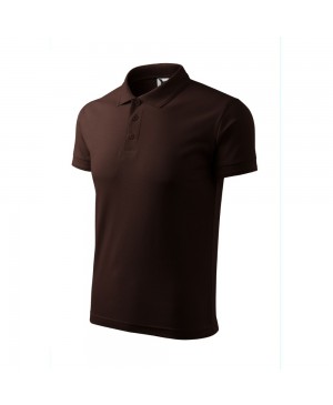Vyriški marškinėliai Malfini Pique Polo 203, 200g/m², ruda, M