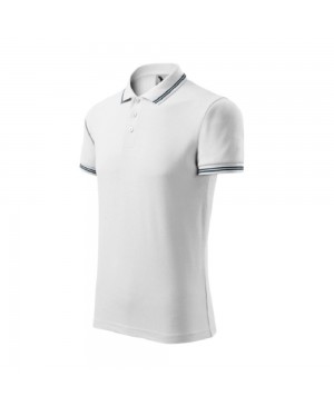 Vyriški marškinėliai Malfini Urban Polo 219, 200g/m², balta, XXL