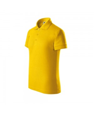 Vaikiški marškinėliai Malfini Pique Polo 222, 200g/m², geltona sp., 122cm/6metų