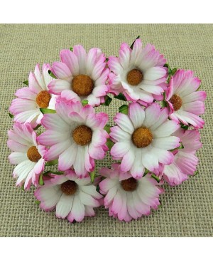 Popierinės gėlytės Promlee Flowers - 2-tone Pink Chrysanthemums SAA-272, 45mm, 10vnt.