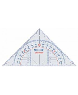 Trikampė liniuotė Maped GeoTech 45° 16cm 