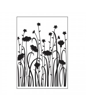 Reljefavimo formelė Darice - Dainty Wildflowers, 10.8x14.6cm 