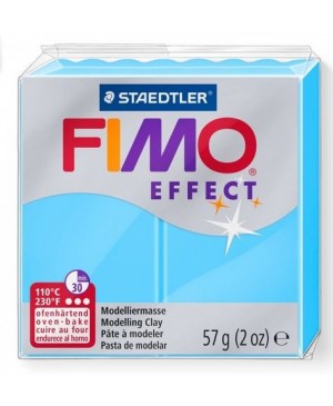 Modelinas Fimo Effect, 56g, 301 neoninis žydras