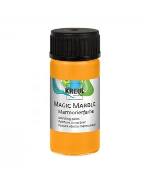 Marmuravimo dažai Kreul Magic Marble Neon Orange, 20ml