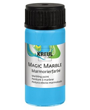 Marmuravimo dažai Kreul Magic Marble Metalic-Blue, 20ml