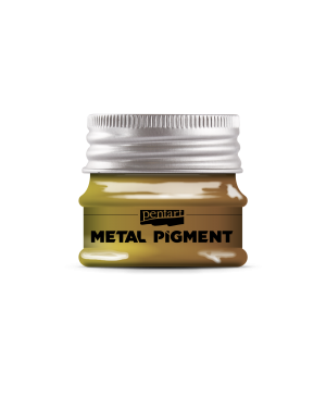 Pigmentinė pudra Pentart Metal Pigment, 20g, fire gold (42687)