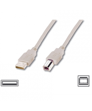 USB kabelis USB A - USB B, 1.5 m