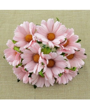 Popierinės gėlytės Promlee Flowers - Pale Pink Chrysanthemums SAA-473, 45mm, 10vnt.