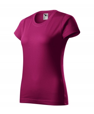 Moteriški marškinėliai Malfini Basic 134, 160g/m², avietinė, L