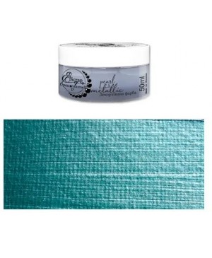 Akrilas perlamutrinis metalizuotas ScrapEgo SEPK5017 Žalia "Turquoise", 50ml