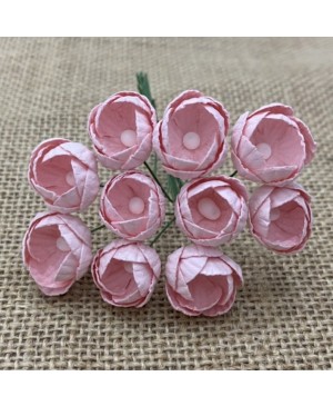 Popierinės gėlytės Promlee Flowers - Pale Pink Buttercups SAA-541, 25mm, 10vnt