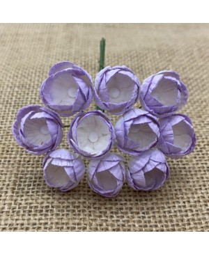 Popierinės gėlytės Promlee Flowers - 2-tone Lilac Buttercups SAA-547, 25mm, 10vnt