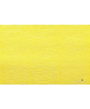 Krepinis popierius 50 cm x 2,5 m, 180 g/m², citrinos geltona (575)