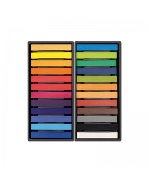 Sausos pastelės rinkinys Milan, 24 spalvų