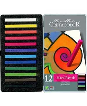 Pastelių rinkinys Cretacolor Hard Pastels, 12 spalvų