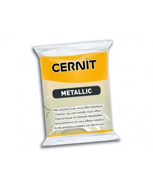 Modelinas Cernit Metallic 56g 700 yellow