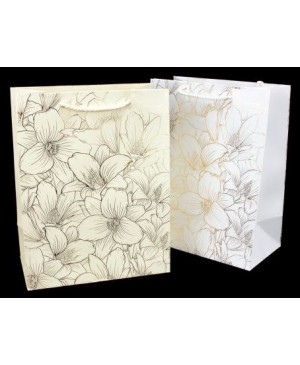 Popierinis maišelis Lilies, 23x18x10 cm