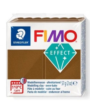 Modelinas Fimo Effect Metallic, 57g, 71 bronzos sp.