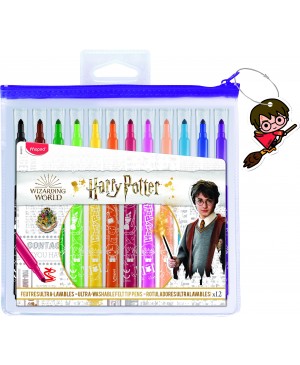 Flomasteriai Maped Harry Potter, 12 spalvų