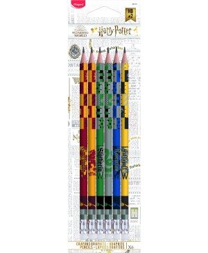 Pieštukas Maped Harry Potter, su trintuku, 6vnt.