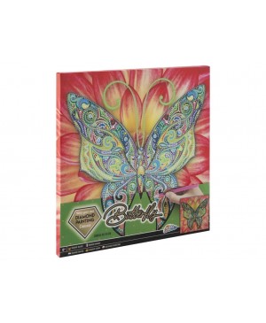 Deimantinės mozaikos rinkinys - Craft Sensations Diamond Painting - Butterfly 30x30cm
