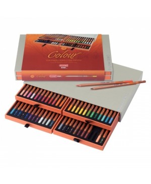 Spalvoti pieštukai Bruynzeel Design, 48 spalvų, dėžutėje